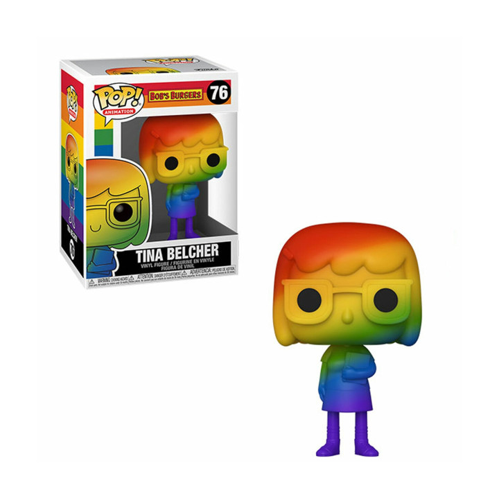 Funko pop animacion dia del orgullo tina belcher arcoiris 56981