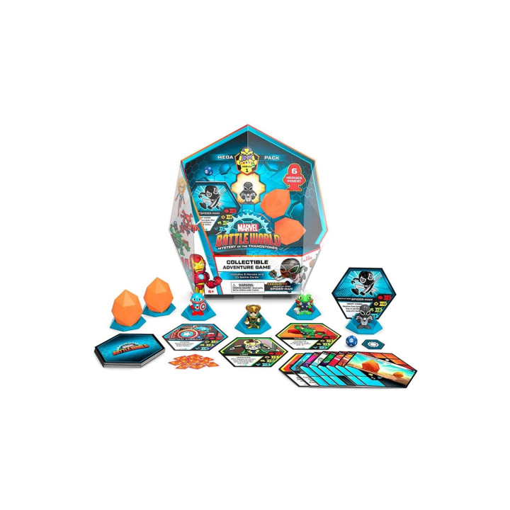 Capsula funko battleworld marvel temporada 1 mega pack spider - man espa?ol 57443
