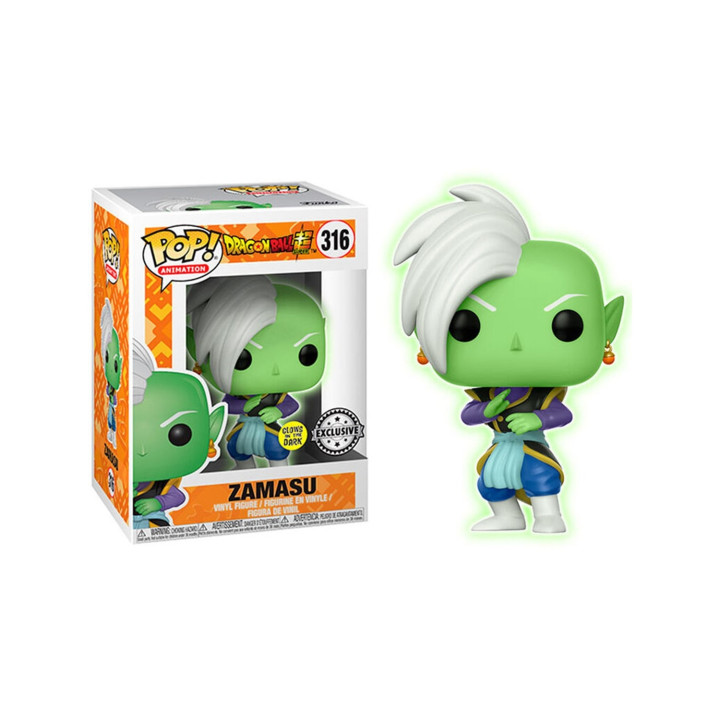 Funko pop dragon ball super zamasu glow in the dark brillo en la oscuridad exclusivo 26634