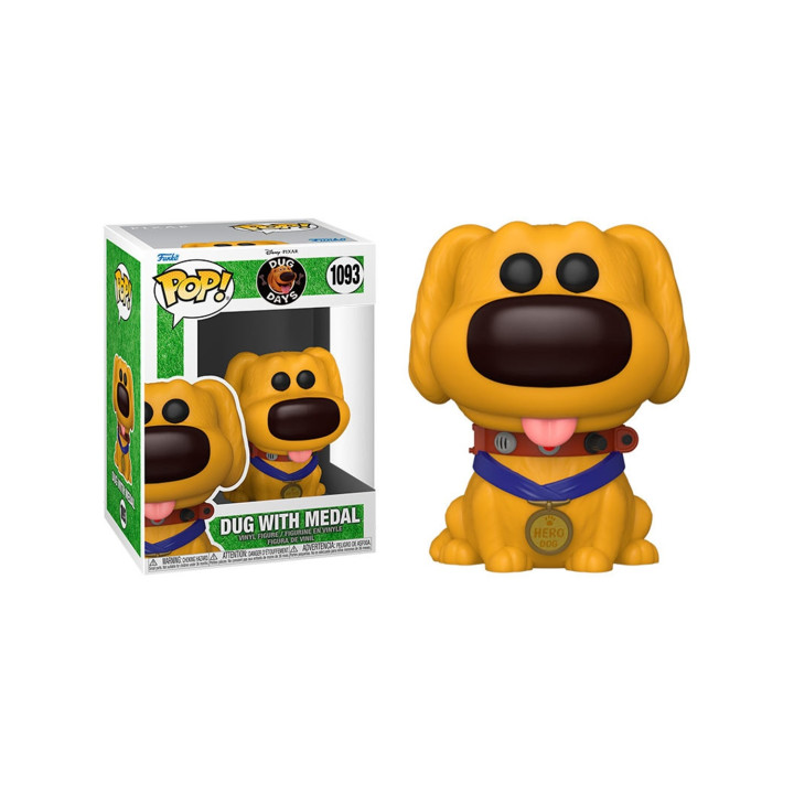 Funko pop disney up dug days dug heroe 57385