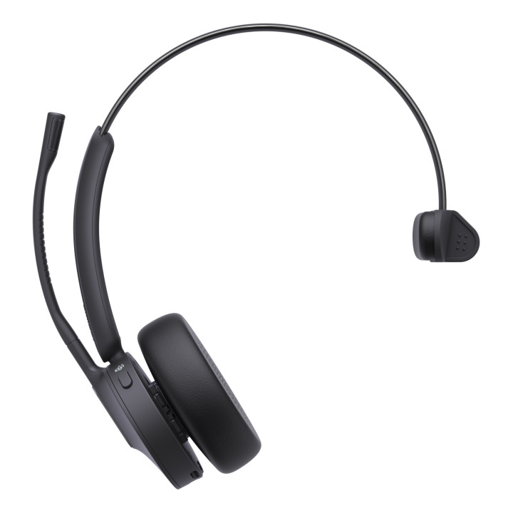 Yealink WH64 Mono UC Auriculares Inalámbrico Diadema Oficina/Centro de llamadas USB Tipo C Bluetooth Negro