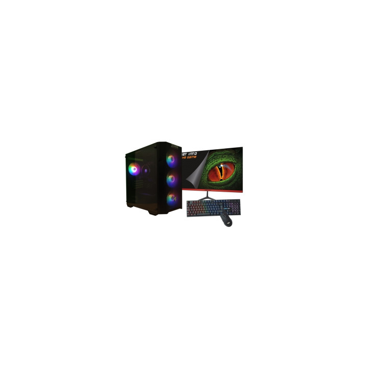 Zone Evil AMD Ryzen 5 4650G/16GB/1 Tb NVMe/Monitor 21.5 teclado y ratón Ordenador GamingPC