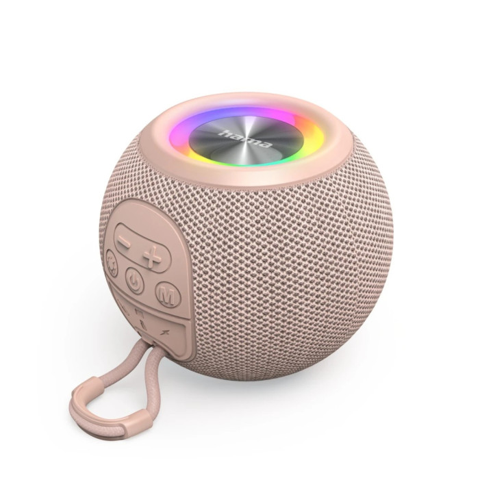 Hama 00188238 Altavoz en forma de bola. Altavoces con hasta 10 horas de música 5W