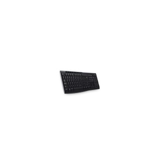 Logitech Wireless Keyboard K270 teclado Hogar RF inalámbrico AZERTY Francés Negro