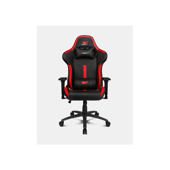 DRIFT DR350 Butaca para jugar Asiento acolchado Negro, Rojo