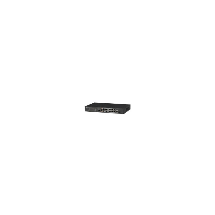Dahua Technology PFS3117-16ET-135 switch No administrado L2 Fast Ethernet (10/100) Energía sobre Ethernet (PoE) Negro