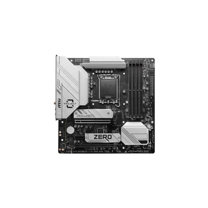 MSI B760M Ptoject Zero Intel B760 LGA 1700 micro ATX Placa Base