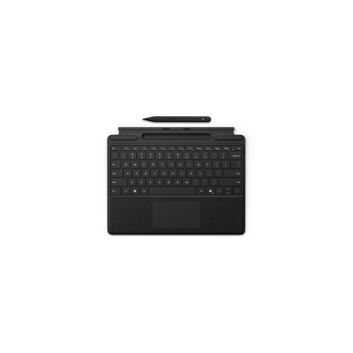 Microsoft Surface Pro Keyboard with Slim Pen for Business QWERTZ Alemán Microsoft Cover port Negro