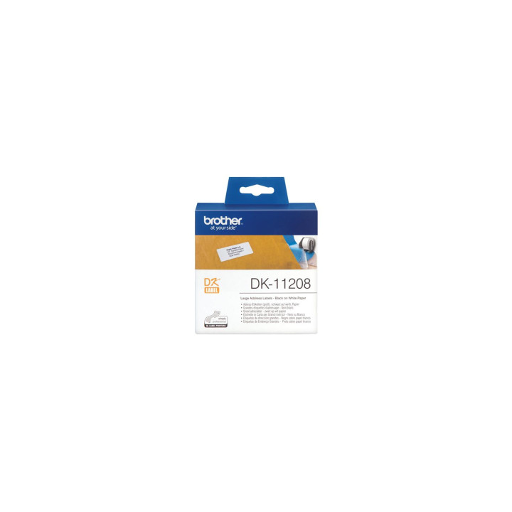 ETIQUETAS IMPRESORA BROTHER DIRECCIONES GRANDE DK11208