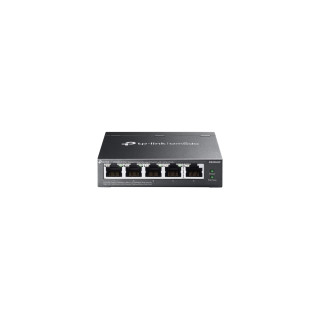 TP-Link Omada ES205G Gestionado Gigabit Ethernet (10/100/1000) Energía sobre Ethernet (PoE) Negro