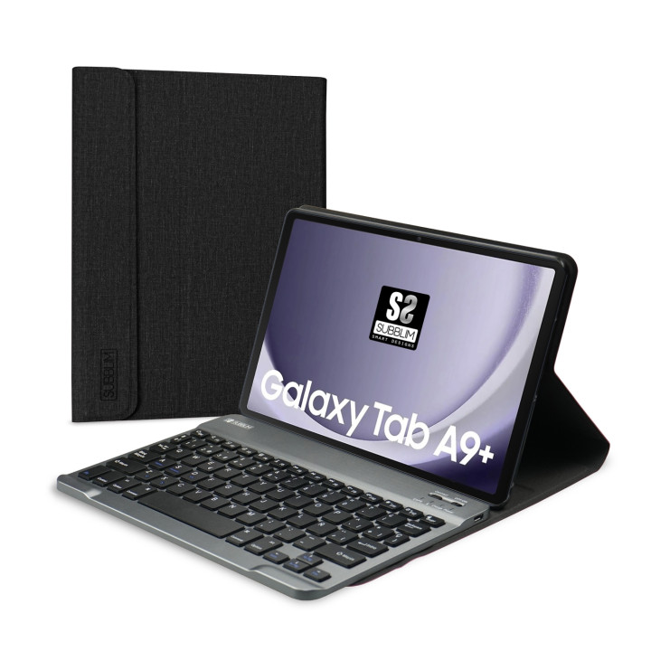 SUBBLIM Funda con Teclado KeyTab Pro BT Samsung Galaxy Tab A9 +11”