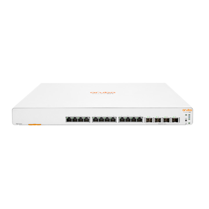 HPE Aruba Networking Aruba Instant On 1960 12XGT 4SFP+ Gestionado L2+ 10G Ethernet (100/1000/10000) 1U Blanco