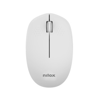 Nilox Ratón Wireless 1000 DPI, 3 botones, Gris