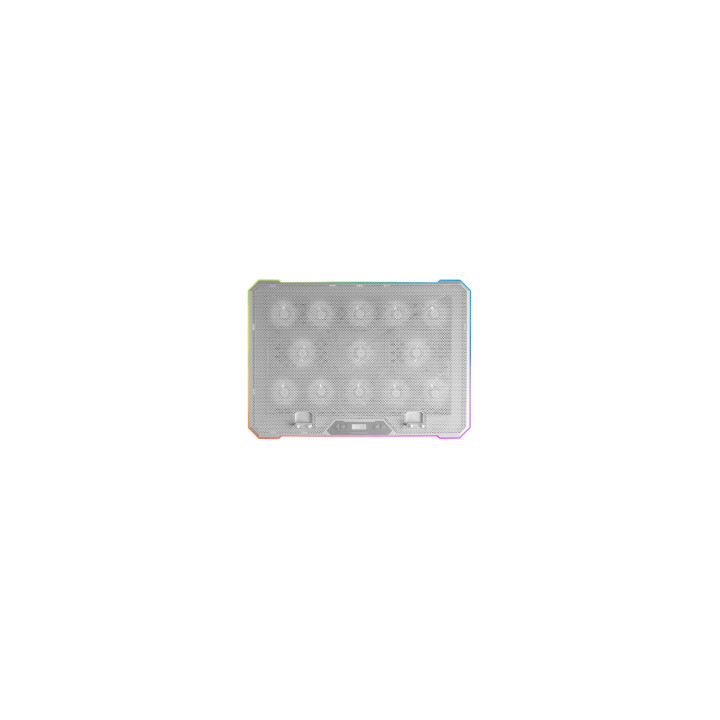 Mars Gaming MNBC13W almohadilla fría 43,2 cm (17") Blanco