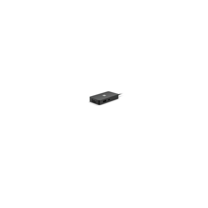 Microsoft 1E4-00002 base para portátil y replicador de puertos Negro