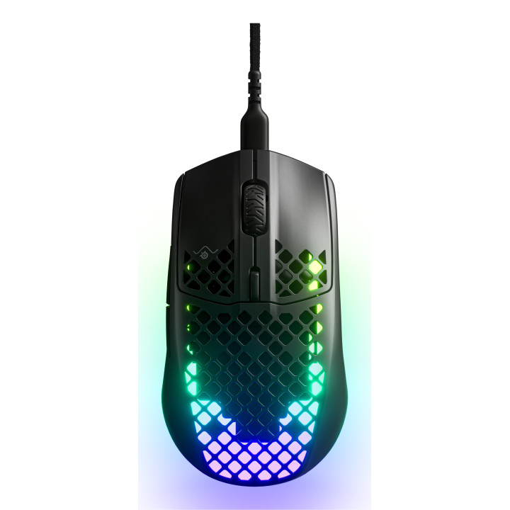 Steelseries Aerox 3 ratón Juego mano derecha USB Tipo C Óptico 8500 DPI