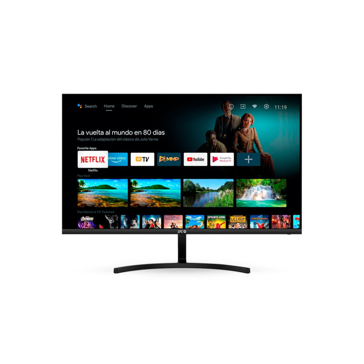 SPC 900027N pantalla para PC 68,6 cm (27") 1920 x 1080 Pixeles Full HD LED Negro