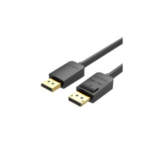 Vention Cable Displayport 1.2 4K HACBI/ Displayport Macho - Displayport Macho/ 3m/ Negro
