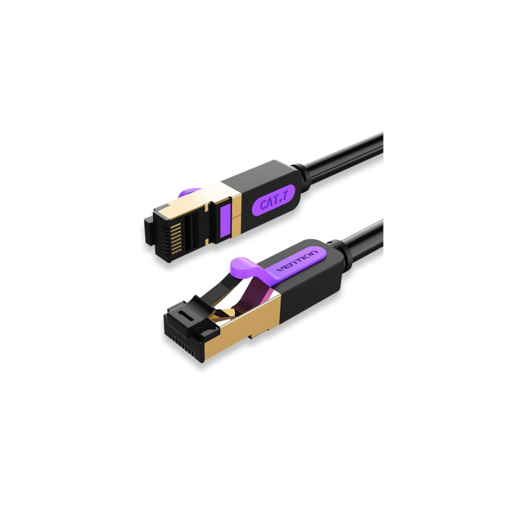 Vention Cable de Red RJ45 SFTP ICDBG Cat7/ 1.5m/ Negro
