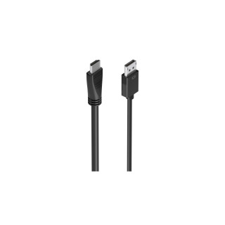 AISENS Cable conversor DisplayPort a HDMI 4K@60Hz, DP/M-HDMI/M, Negro, 5.0m
