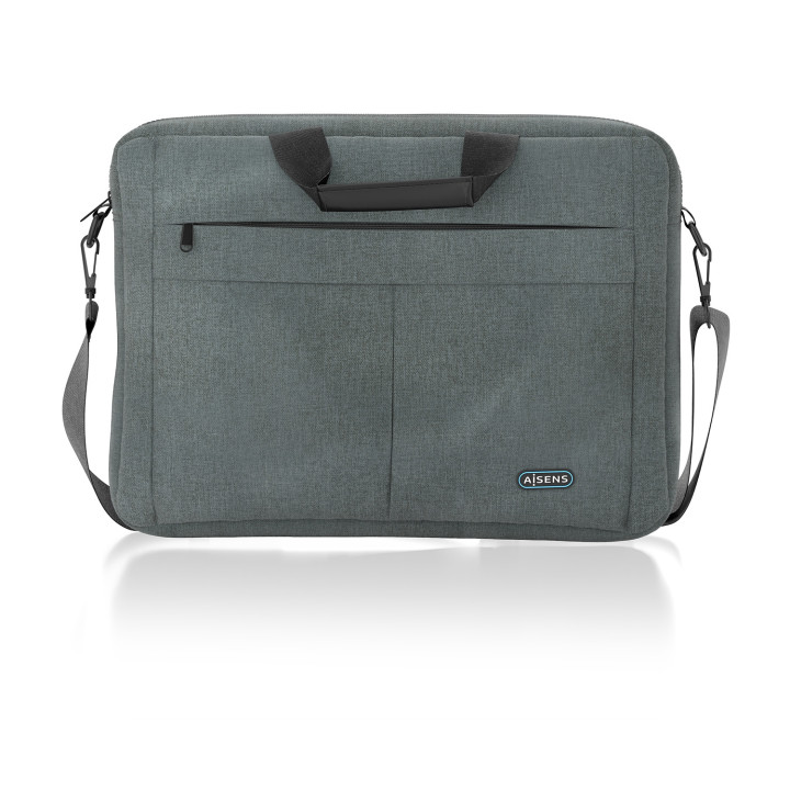 AISENS Maletin premium para portatil 15.6, Gris