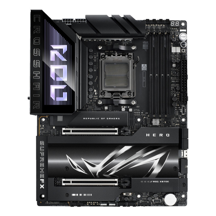 ASUS ROG CROSSHAIR X870E HERO AMD X870E Zócalo AM5 ATX Placa Base