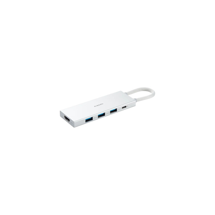 Xiaomi XMDS05YM hub de interfaz USB 3.2 Gen 1 (3.1 Gen 1) Type-A + Type-C Blanco