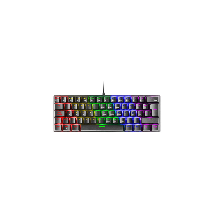 Mars Gaming MK60 teclado Juego USB QWERTY Italiano Negro