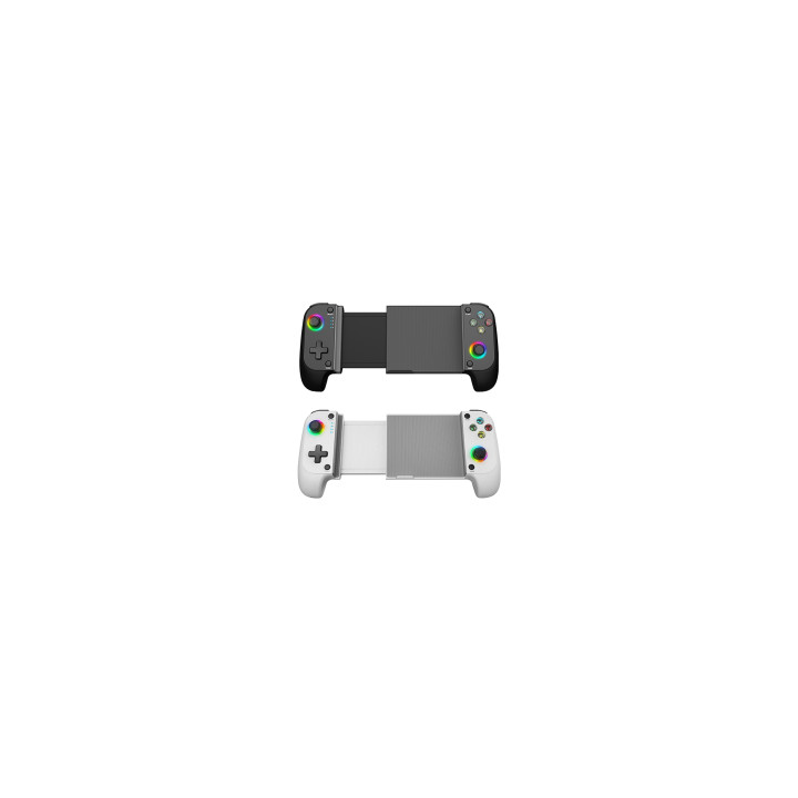 Mars Gaming MGPXW mando y volante Blanco Bluetooth/USB Gamepad Analógico/Digital Android, Nintendo Switch, PlayStation