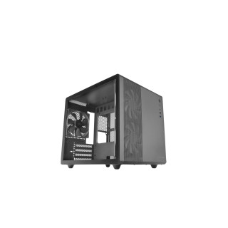 Mars Gaming MC-MPRO Negro, Caja Profesional Compacta Micro-ATX, Ventana Lateral Completa Cristal Templado, 3x...