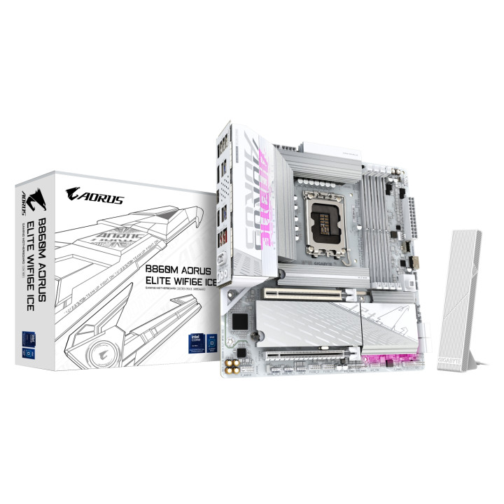 Gigabyte B860M AORUS ELITE WIFI6E ICE Placa Base