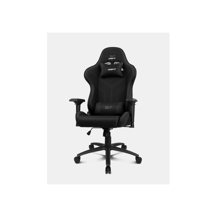 DRIFT DR110BK silla para videojuegos Butaca para jugar Asiento acolchado Negro