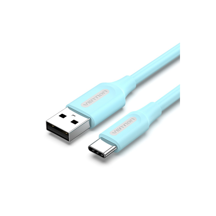 Vention Cable USB 2.0 3A COKSF/ USB Tipo-C Macho - USB Macho/ 1m/ Azul