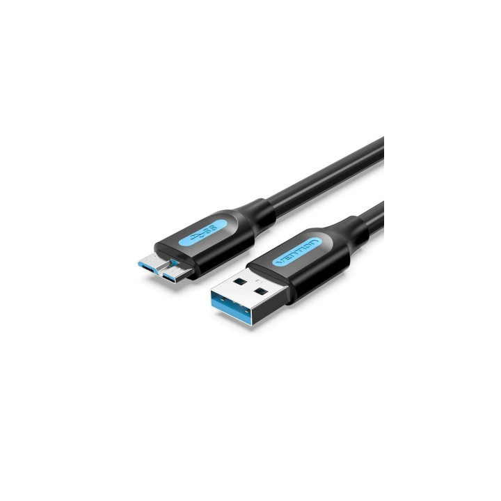 Vention Cable USB 3.0 COPBF/ USB Macho - MicroUSB Macho/ 1m/ Negro