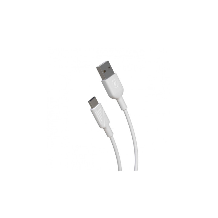 Muvit MCUSC0003 cable USB 1,2 m USB A USB C Blanco