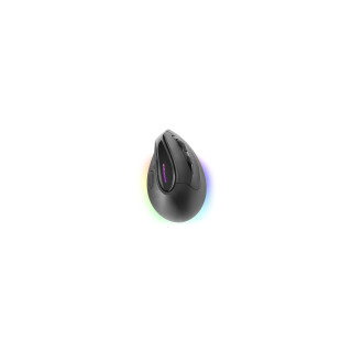 Mars Gaming MM-SK, Ratón Gaming Inalámbrico Vertical, Diseño Ergonómico, Iluminación RGB Chroma, Sensor Óptico Pixart...