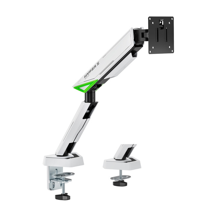 AISENS DT49TSR-343 soporte para monitor 124,5 cm (49") Escritorio Negro, Blanco