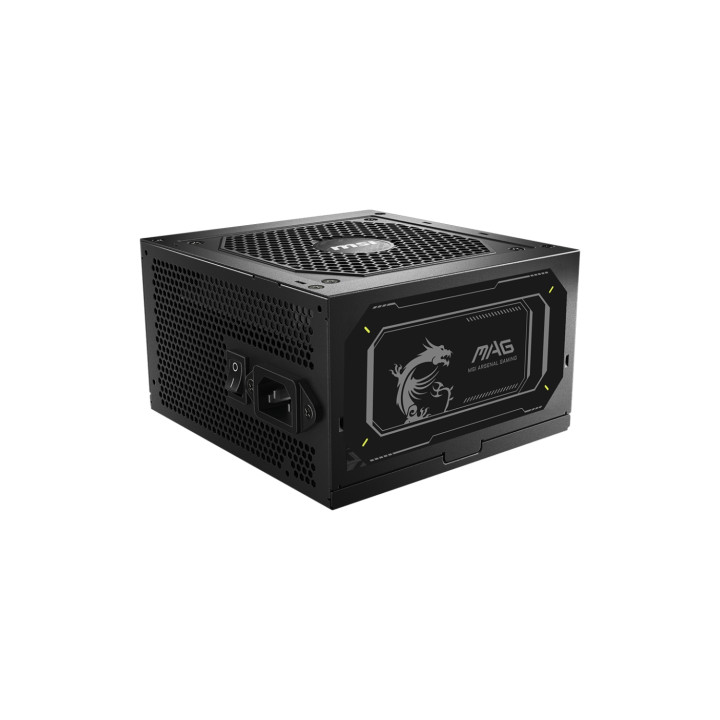 MSI MAG A750GL PCIE5 II unidad de fuente de alimentación 750 W 20+4 pin ATX ATX Negro