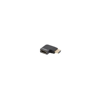 Lanberg AD-HDMI-10 adaptador de cable de vídeo HDMI tipo A (Estándar) Negro, Plata