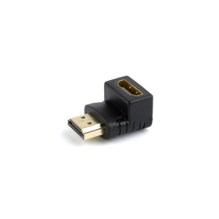 Gembird A-HDMI90-FML cambiador de género para cable HDMI Negro