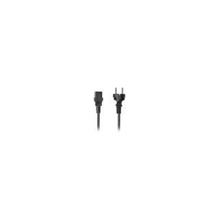 Lanberg CA-C13C-15CC-0018-BK cable de transmisión Negro 1,8 m C13 acoplador CEE7/7
