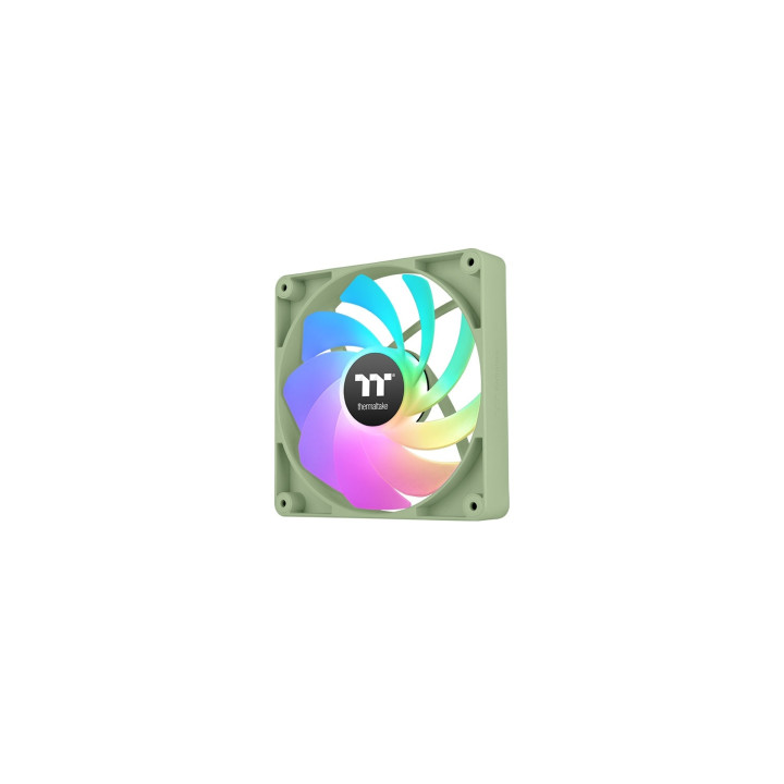 Thermaltake Matcha Green CT120 Carcasa del ordenador Ventilador 12 cm Gris 2 pieza(s)