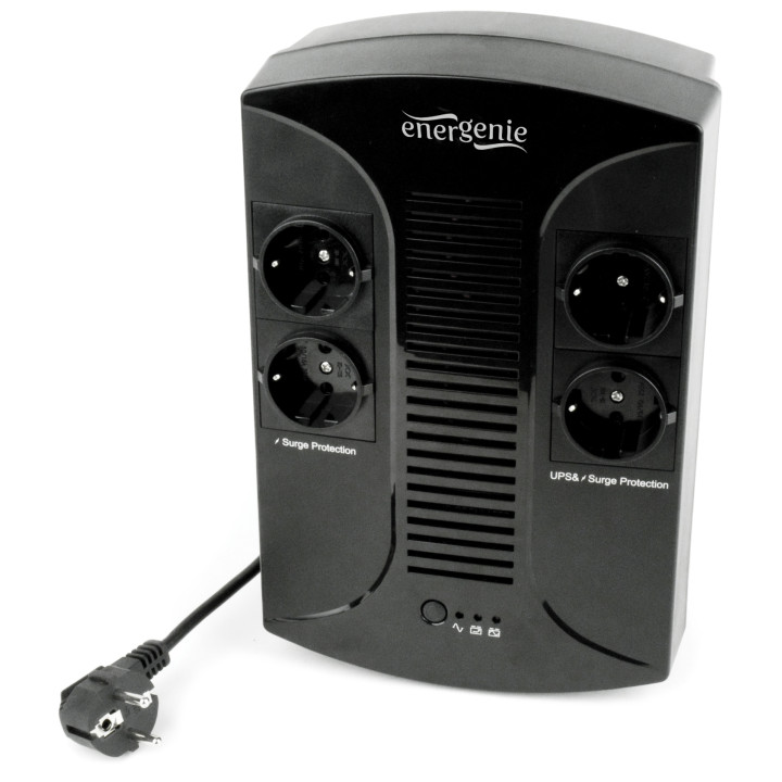 Gembird EG-UPS-002 sistema de alimentación ininterrumpida (UPS) 0,85 kVA 510 W 4 salidas AC