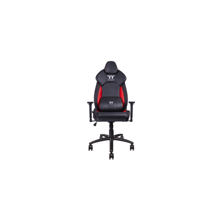 Thermaltake GGC-VCO-BRLWDS-01 silla para videojuegos Butaca para jugar Asiento acolchado Negro, Rojo
