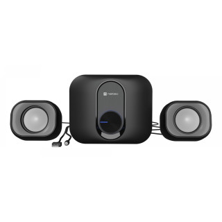 NATEC NGL-2111 sistema de audio para el hogar Minicadena de música para uso doméstico 3 W Negro