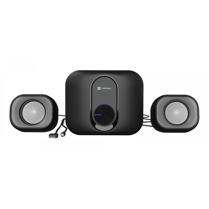 NATEC NGL-2111 sistema de audio para el hogar Minicadena de música para uso doméstico 3 W Negro