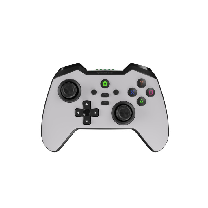 GENESIS Mangan 400 Blanco Bluetooth Gamepad Analógico/Digital Android, MAC, Nintendo Switch, PC, iOS