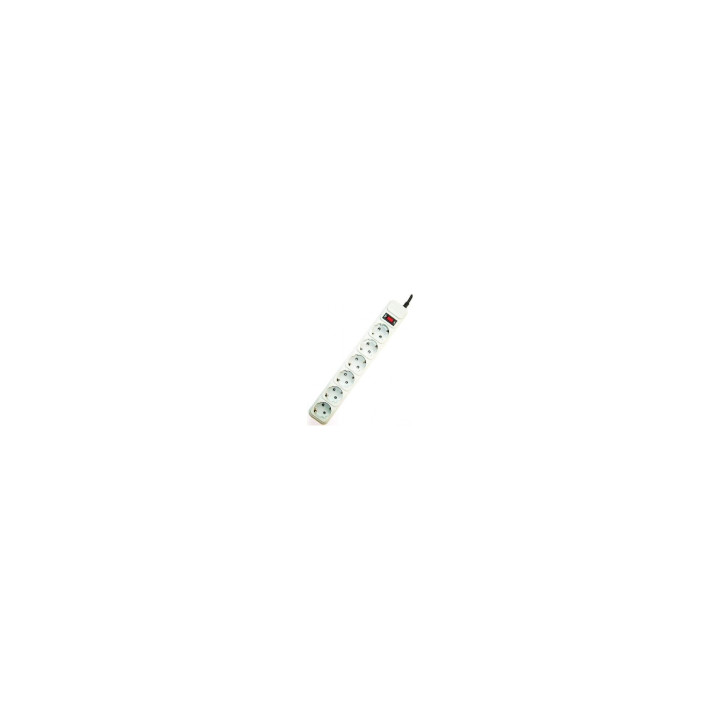 Gembird SPG6-B-6C base múltiple 1,8 m 6 salidas AC