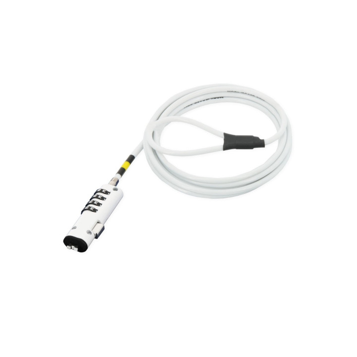 Mobilis 001330 cable antirrobo Blanco 1,8 m