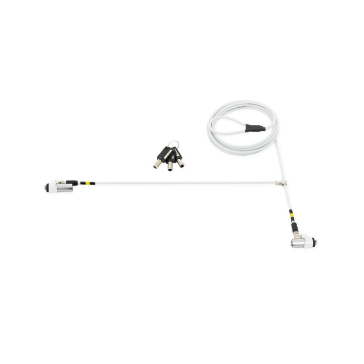 Mobilis 001331 cable antirrobo Blanco 1,8 m